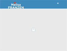 Tablet Screenshot of melisafranzen.com